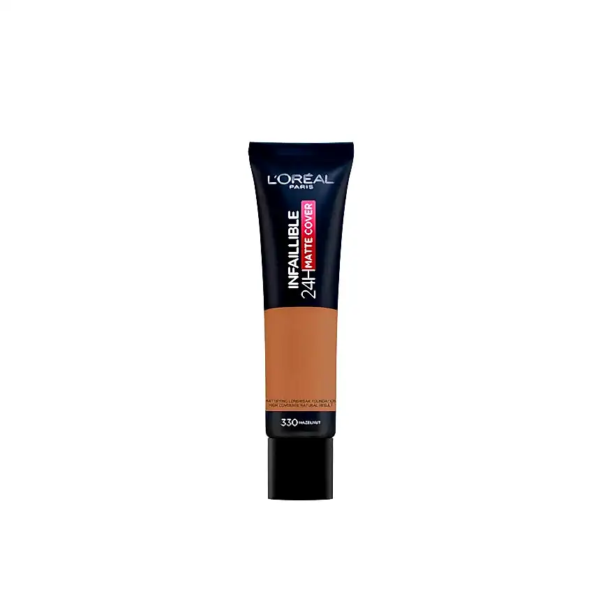 BASE MAQUILLAJE LOREAL INFALLIBLE MATTE COVER 330 NOISETTE