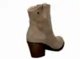 BOTINES MUJER CARRANO CUERO CAQUI RH049