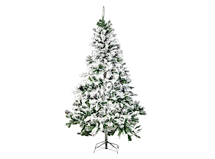 árbol navideño riple home faerose nevado  210CM