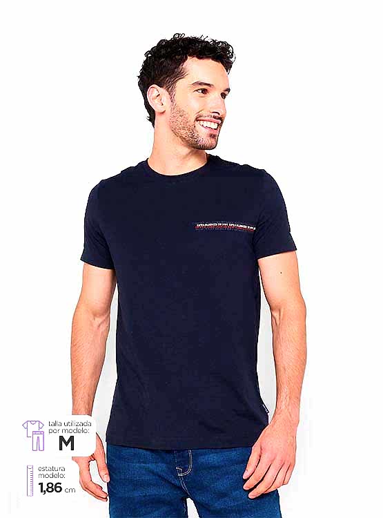 POLERA TOMMY HILFIGER MANGA CORTA