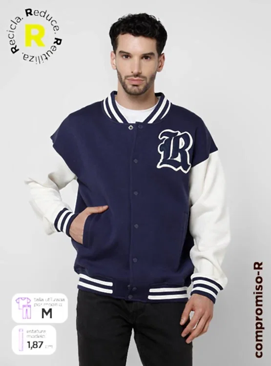 POLERÓN VARSITY ROBERT LEWIS  TALLA UNICA M