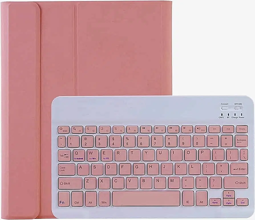 Funda de teclado para iPad Mini 1 2 3 4/Mini 5 con teclado inalámbrico desmontable