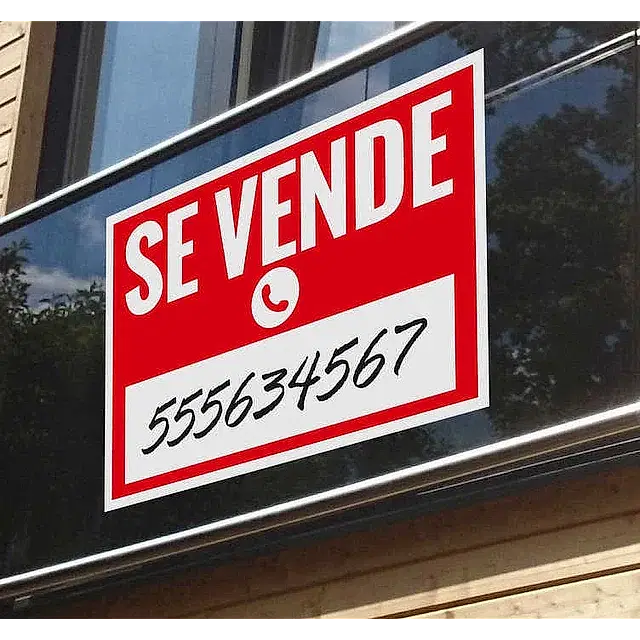 Letrero Se Vende o Se Arrienda