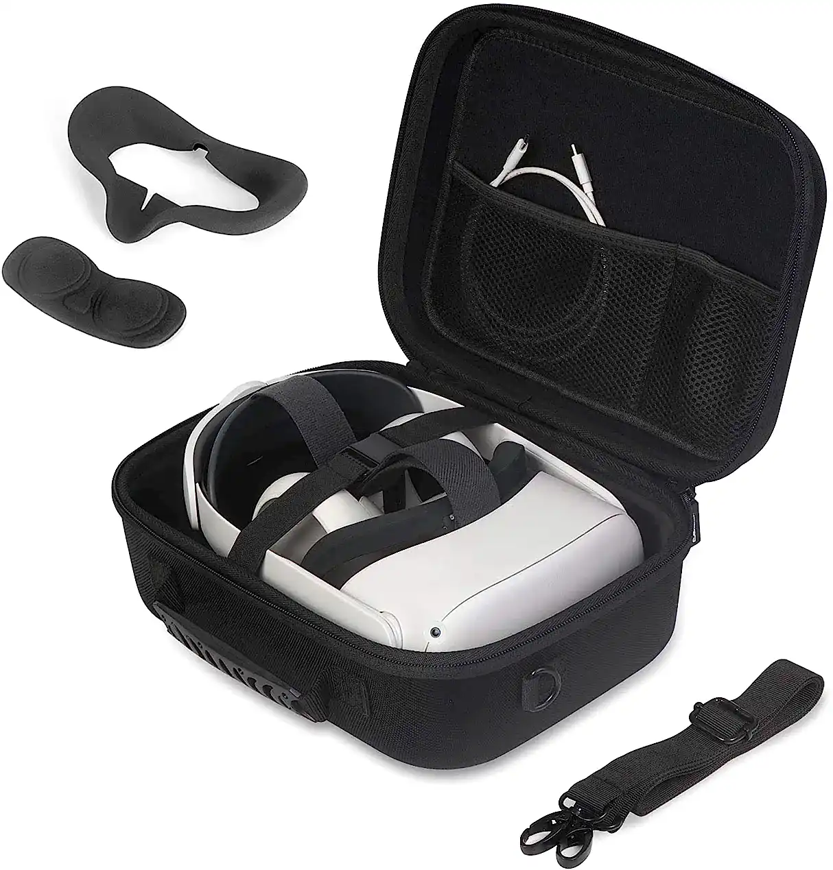 Funda de transporte para auriculares META Oculus Quest 2 VR