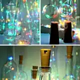 30 Luces LED  Botellas De Vino Con Corcho