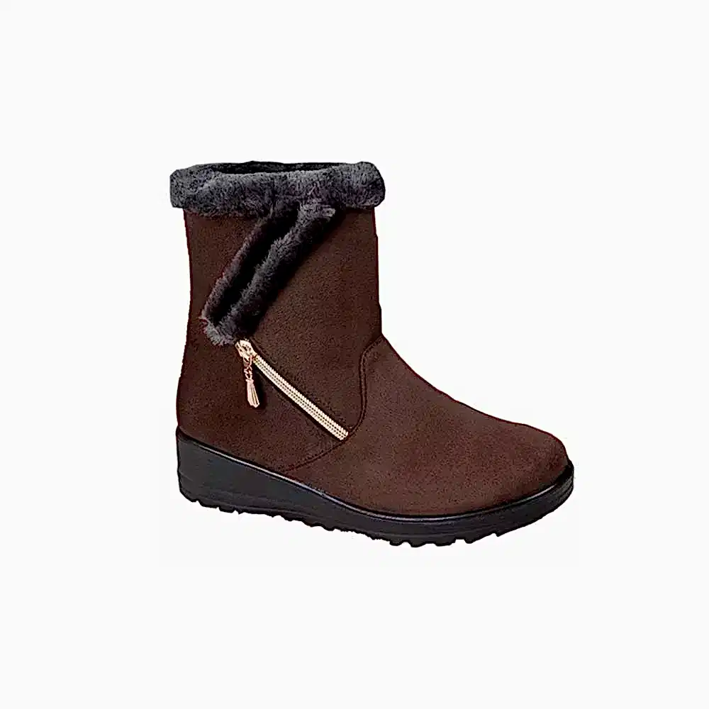 Botas De Nieve Cálidas Y Antideslizantes Para Mujeres