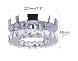 Lámpara de techo de cristal  Led moderna  para  habitacion