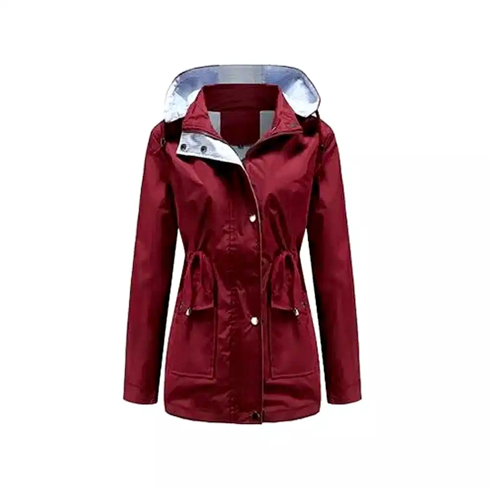 Chaqueta con capucha para mujer colores