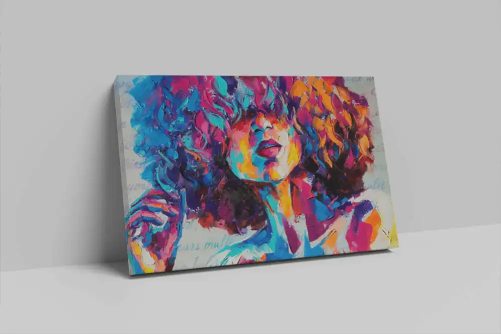 Cuadro Canvas "Colors Girl" Decorativo