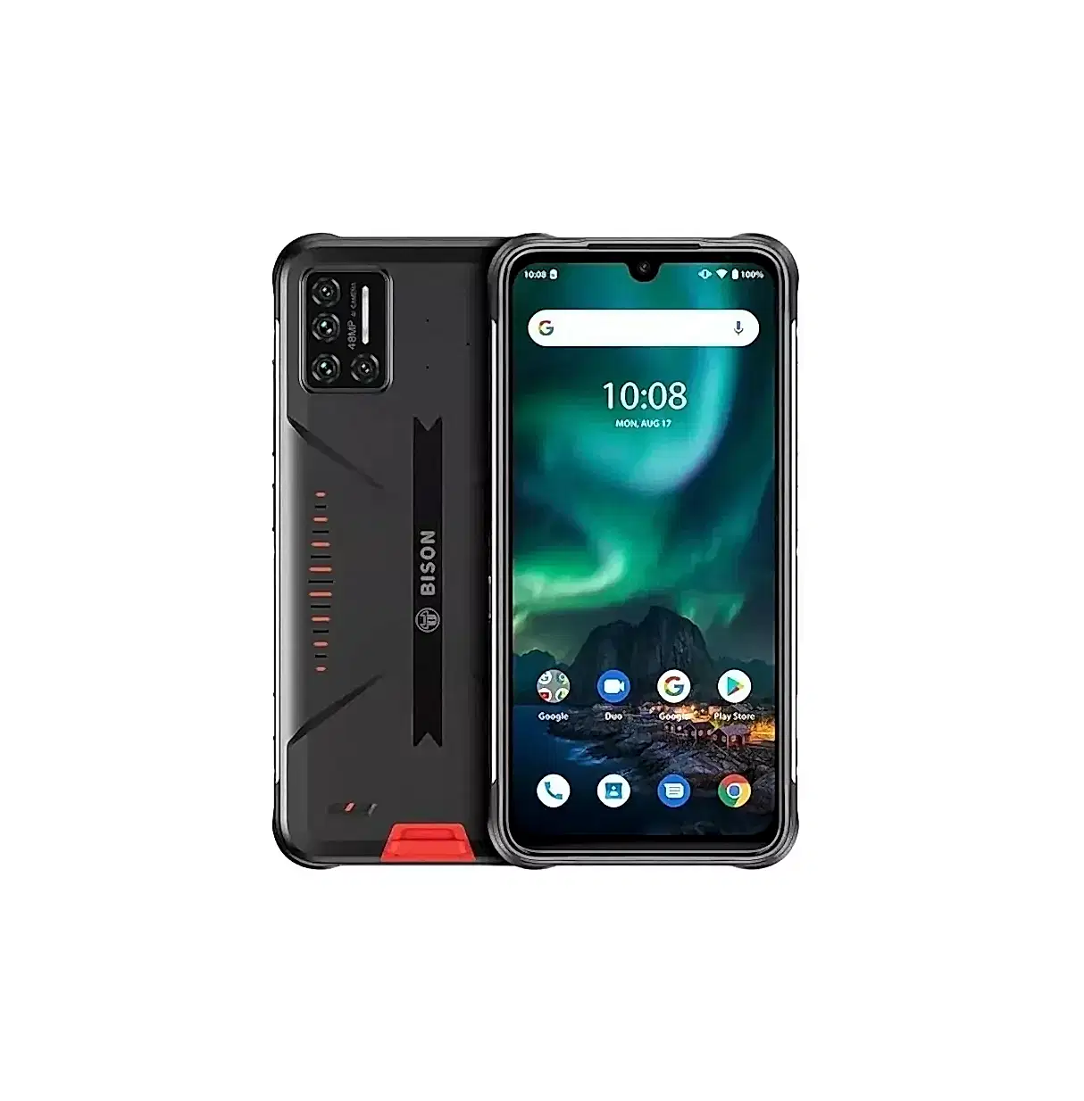 Umidigi Bison (2021) Dual Sim 128 Gb Lava Orange 8 Gb Ram