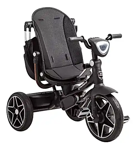 Triciclo Bebesit explorer asiento giratorio negro