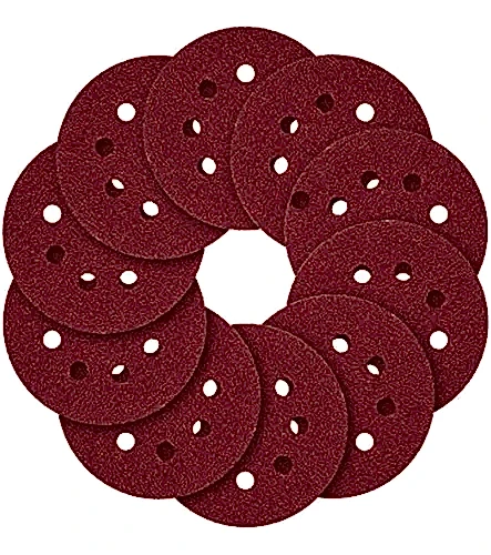 Lija Grano 240 Velcro Orbital 125 Mm 5 Pulgadas 10 Unidades