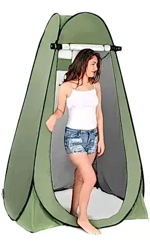 Carpa Caseta D Baño Vestidor Portátil Para Camping 1 Persona