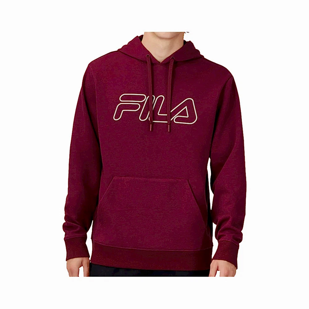 Polerón Fila Hoddie Leonidas Burdeos