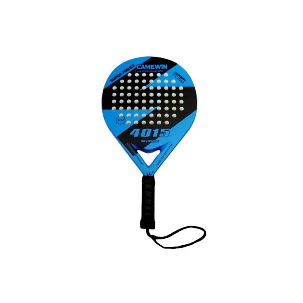 Pala de Padel CONTROL Fibra Vidrio EVA - Azul