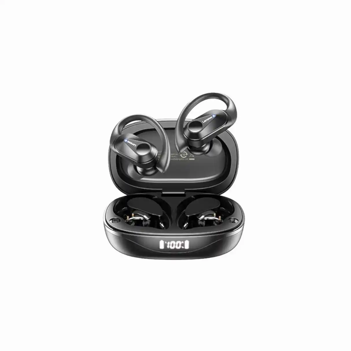 Audífonos Tipo Lenovo LP75 Bluetooth - Negro