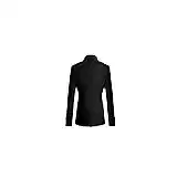 Abrigo de lana de hombre slim fit medio largo abrigo trench- NEGRO - CAFE