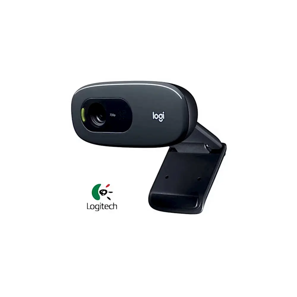 Logitech Webcam C270 HD 720p/30fps con micrófono - Negro