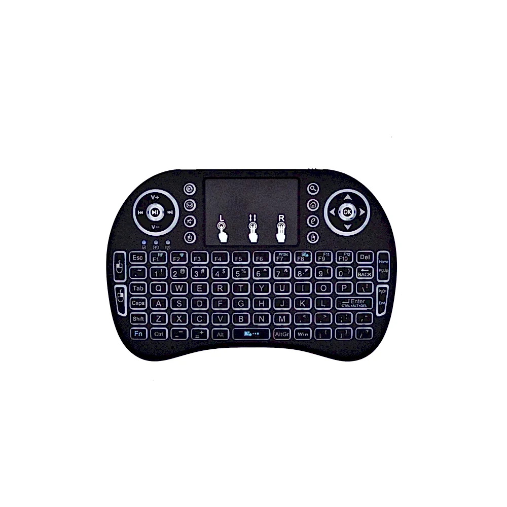 Mini Teclado Inalámbrico Touchpad Smart Tv Pc Tv Box