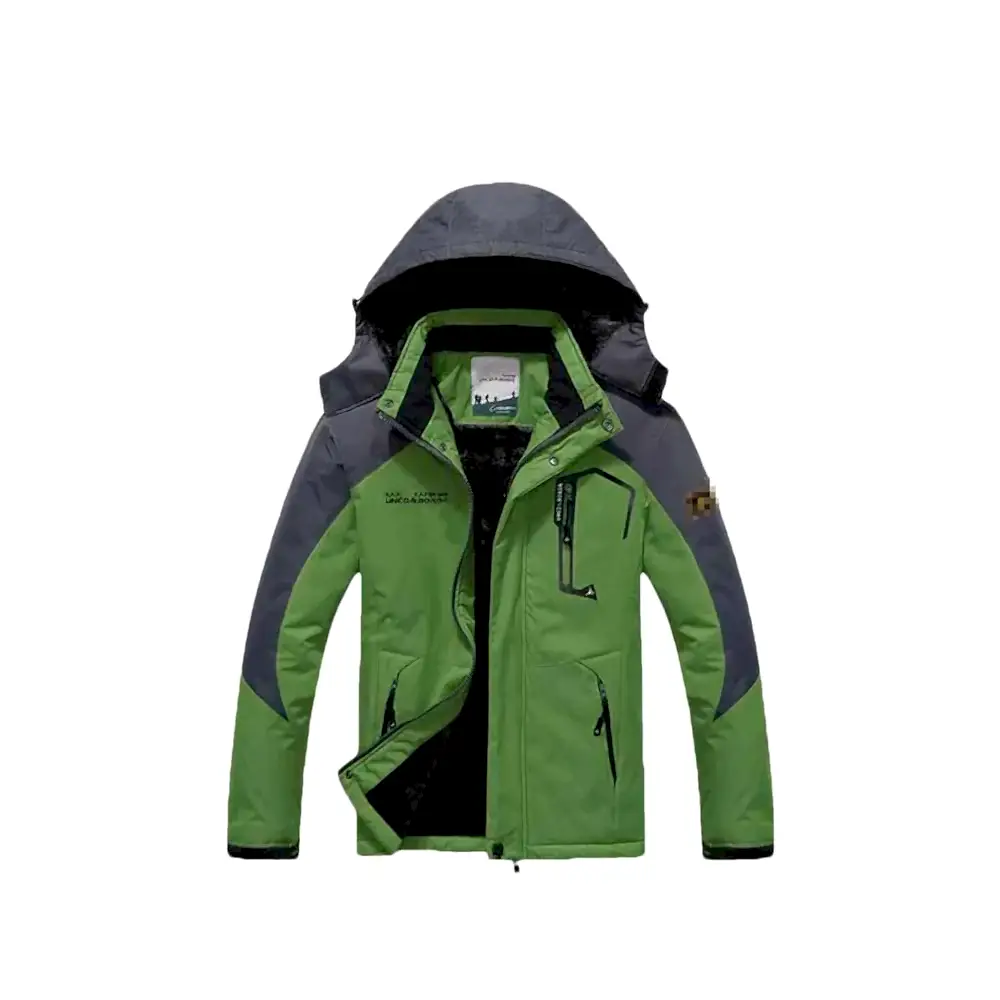 Parka de invierno para hombre, terciopelo grueso y cálido abrigo