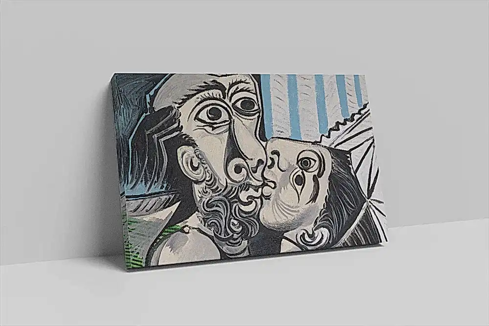 Cuadro Canvas reproduccion "Beso" Pablo Picasso