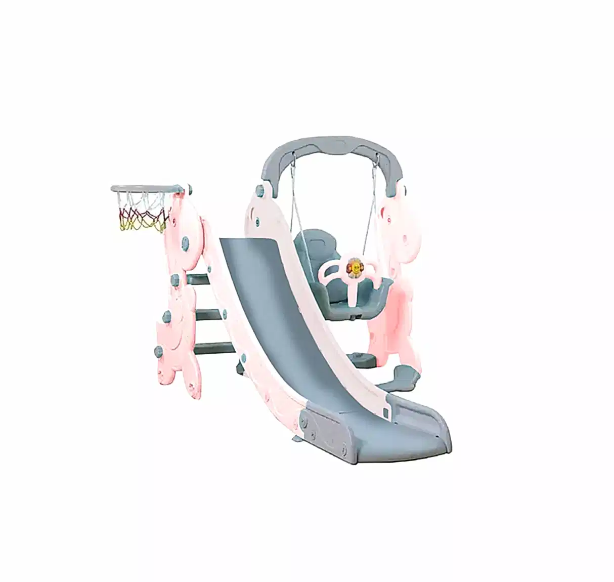 Resbalin columpio 3 en 1  ROSA KIDSCOOL