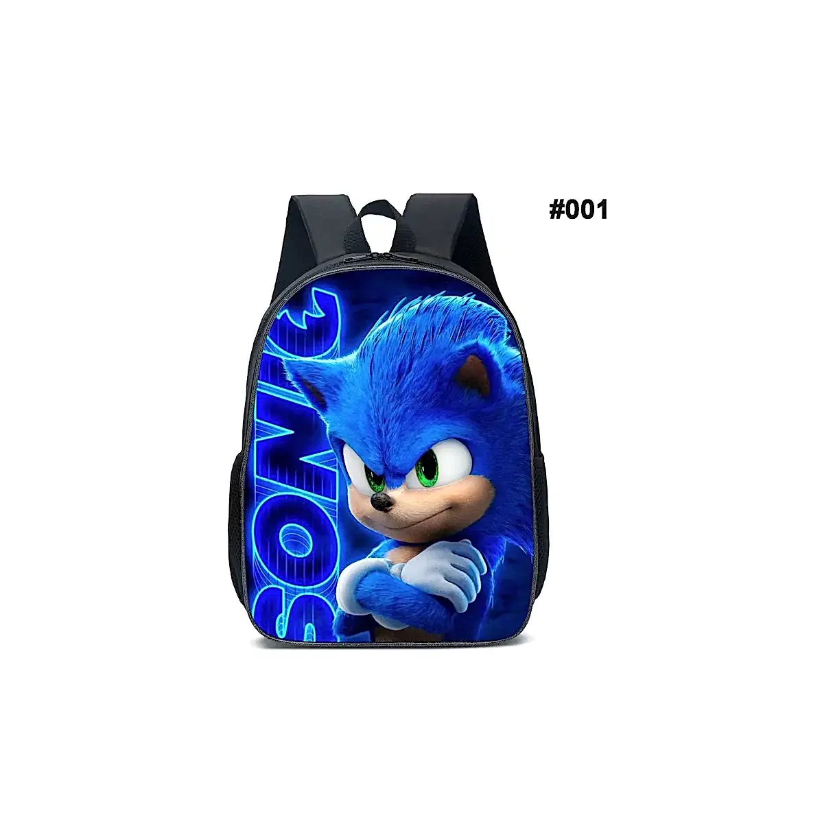 Mochila Anime Sonic para niños