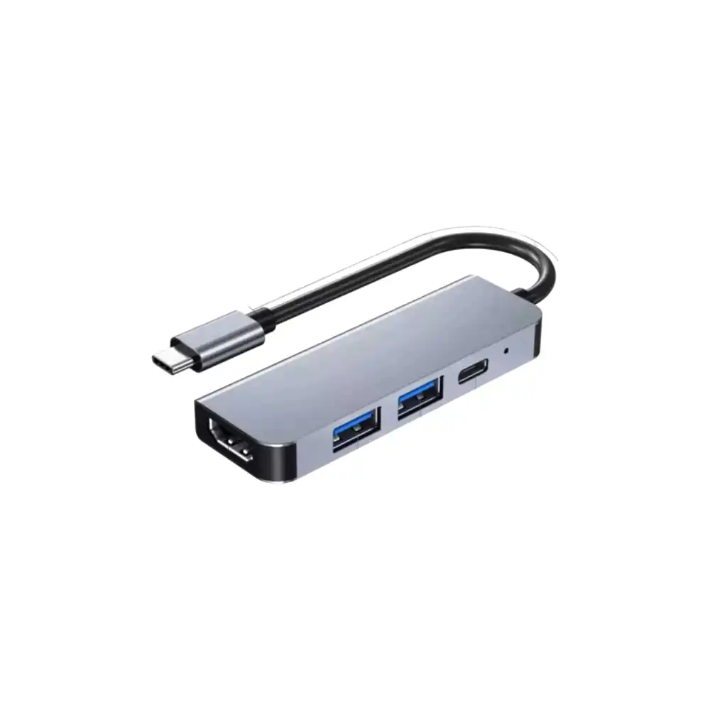 Adaptador Laptop Multifunción Usb-c 4 1 Hdmi Usb 3.0