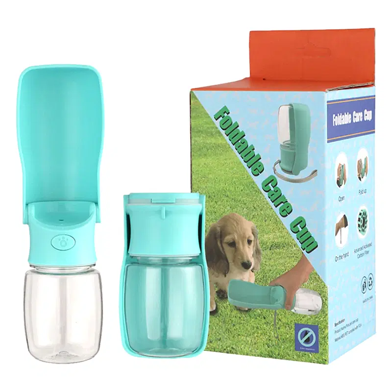 Botella de Agua para perro Plegable